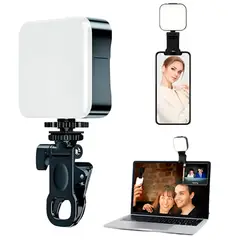 GENERICO - Mini luz LED para Celular Cámara y laptop