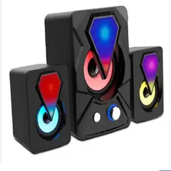SEISA - PARLANTE S CON SUBWOOFER GAMER RGB PARA PC LAPTOP