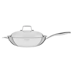 TRAMONTINA - Wok Grano 32 cm Acero Inoxidable - 62158/320