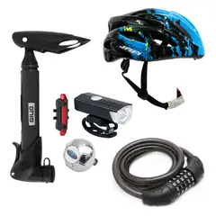 JAFI - Pack de Seguridad MTB Accesorios básicos para ciclistas