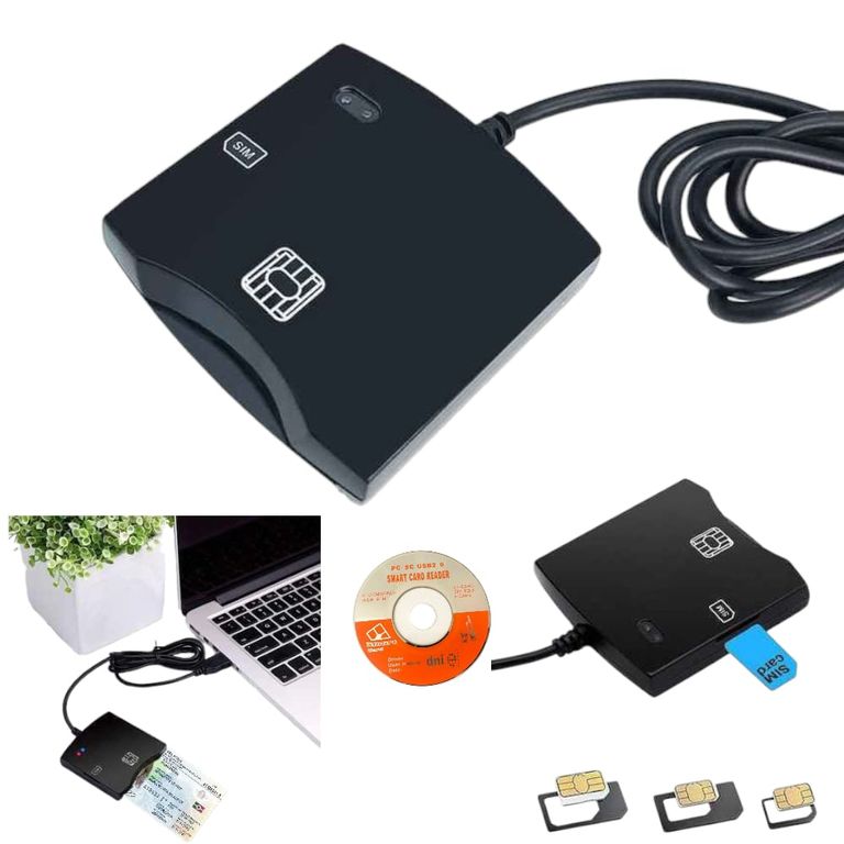 Lector de DNI Electrónico y Tarjetas Smart Card vía USB