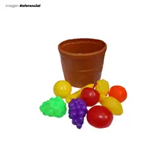 GENERICO - Pack de Frutas y Verduras para Cortar Didácticos para Niños