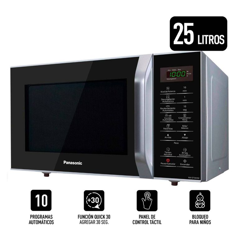 Microondas 25L SB34HMRPK Silver