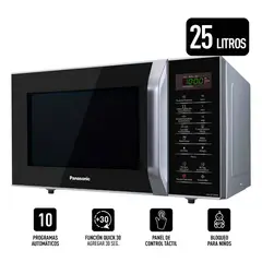 PANASONIC - Microondas 25L SB34HMRPK Silver
