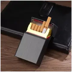 GENERICO - Porta Cigarrera estuche Encendedor