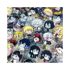 GENERICO - Acrilicos al Azar 10 unidades de Demon Slayer