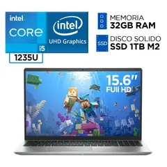 DELL - Laptop Intel Core i5 1235U 32GB 1TB INSPIRON 15 12va Gen 15.6 FULL HD IPS