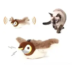 GENERICO - Juguete Gatos - Pajarito Interactivo