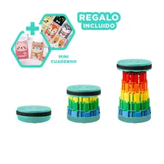 GENERICO - Silla Abre Facil de Colores en Verde Y+Regalo Agendita