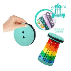 GENERICO - Pack12 Banca Regulable en Tono Verde Y+Papel de Regalo