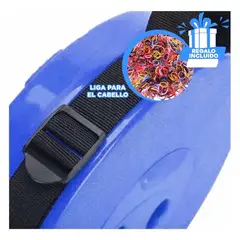 GENERICO - Pack5 Asiento Comodo en Color Azul Y+Ligas de Regalo