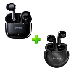 LENOVO - Combo Audífonos LP40 Pro Negro + Audífonos HT38 Negro