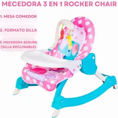 GENERICO - MECEDORA 3 EN 1 ROCKER CHAIR