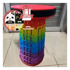 GENERICO - Pack6 Asiento de Viaje Compacto Tapa Rojo Y+Regalo Agendita