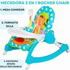 GENERICO - MECEDORA 3 EN 1 ROCKER CHAIR