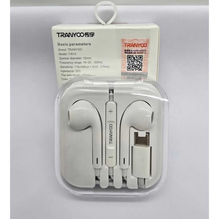 AUDIFONO HANDSFREE ENTRADA TIPO C