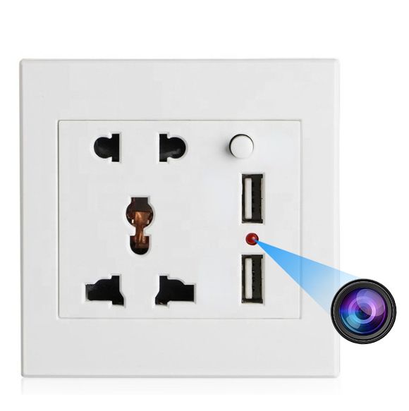 Cámara Espía Tomacorriente De Pared