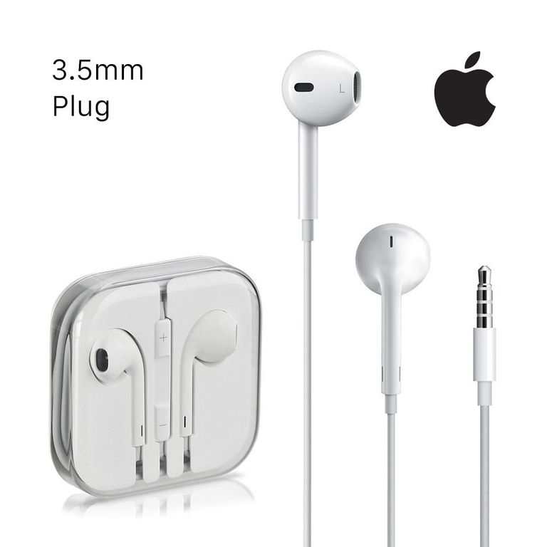 Audifonos Earpods Jack 3.5 Blanco