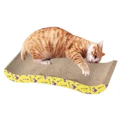 GENERICO - Rascador Tipo Curva Para Gato