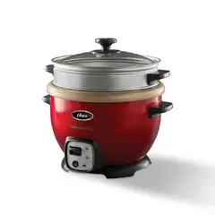 OSTER - Olla Arrocera 22L Sofrito Bioceramic Rojo