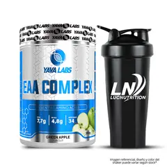 GENERICO - EAA Complex Yava labs 34 servicios Green apple + Shaker