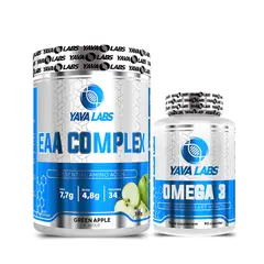 GENERICO - EAA Complex Yava labs 34 servicios Green apple + Omega 3 Yava labs
