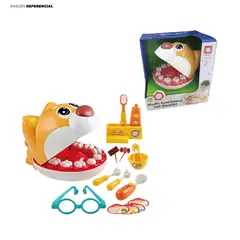 GENERICO - Kit de Juego de Dentista Divertido Perrito