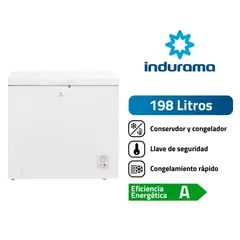 INDURAMA - Congelador 198Lt CI-220BL - Blanco