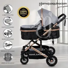 BABY - Coche Moisés «MILLION COMFORT» Edición Limitada Gray