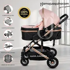 BABY - Coche Moisés «MILLION COMFORT» Edición Limitada Pink