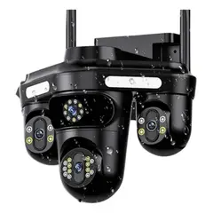 PREMIUM - CAMARA SEGURIDAD PTZ 3 LENTES LANTUN IPC-871 CON APP IPC360 HOME