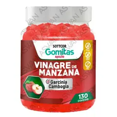 GENERICO - Gomitas Adultos Vinagre de Manzana Sottcor 130 Gomitas