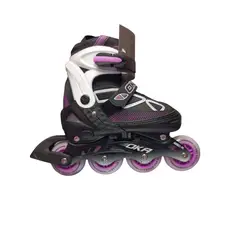 OKA - PATINES LINEAL MIX LILA TALLA M 34-37