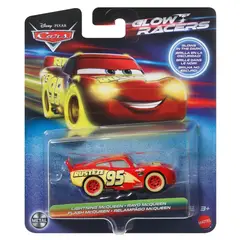 DISNEY PIXAR - Rayo Mcqueen Cars Glow Racers - Coches Metal