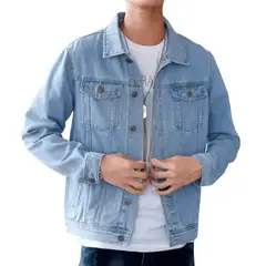 ELEMENT SPECIAL EDITION - Casaca Jeans Premium Urban luxury Estilo Imparable y Resistencia Total