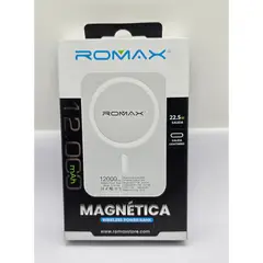 ROMAX - CARGADOR INALAMBRICO MAGNETICO 12000mAh 225W