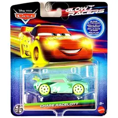 DISNEY PIXAR - Chase Racelott Cars Glow Racers - Coches Metal