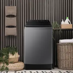 SAMSUNG - Lavadora Digital Inverter 13Kg Ecobubble Gris WA13CG5441BDPE