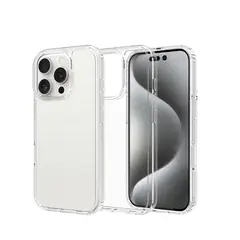 SPACE - Funda transparente Anticaida IPhone 16 Pro Max