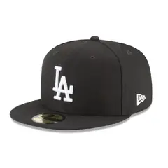 NEW ERA - Gorra Los Angeles Dodgers Black & White 59FIFTY