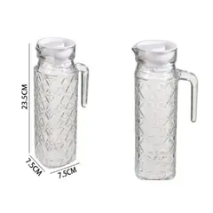 OTTOWARE - Jarra De Vidrio Diamante 1000ml