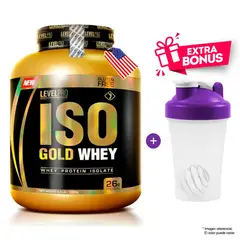 LEVEL PRO - PROTEÍNA ISO GOLD WHEY DE 3000 GRAMOS VAINILLA