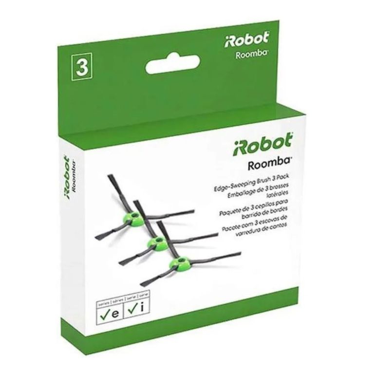 Repuesto De Cepillos Barrido Bordes Roomba Pack 3
