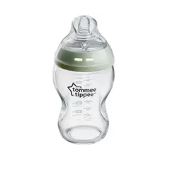 TOMMEE TIPPEE - Biberon De Vidrio Recien Nacido 250ml + Chupon Anatomico