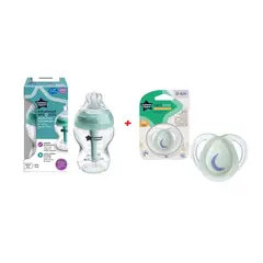 TOMMEE TIPPEE - Biberón Recien Nacido Anti Cólicos Avanzado 260 + Chupon