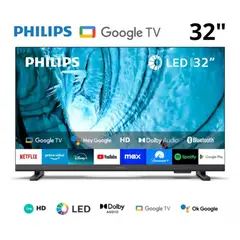 PHILIPS - Televisor 32 Pulg. HD Google Tv 32PHD6909