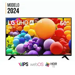 LG - Televisor 50 pulg Smart TV LED 4K UHD ThinQ AI 50UT7300 - Negro