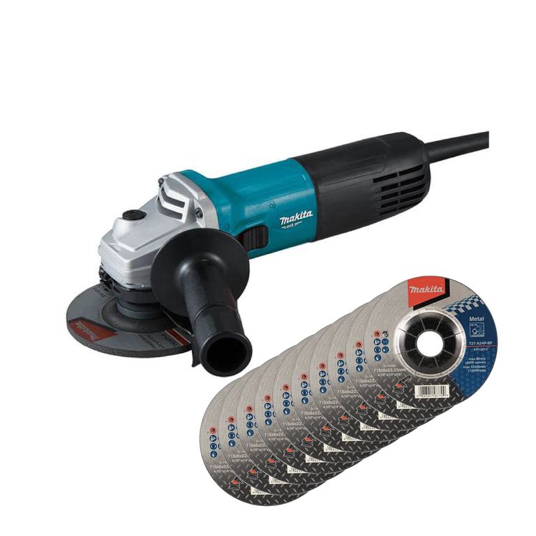 Esmeril 4-12 720W 11000 rpm+Disco Desbaste