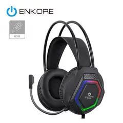 ENKORE - Audífonos Gamer Brain Con Micrófono EKHG1009U