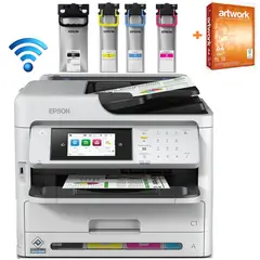 EPSON - Impresora Multifuncion WorkForce Pro WF-C5890 Fax/LAN/WiFi/USB